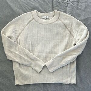 Madewell Cashmere Shrunken Sweatshirt Small